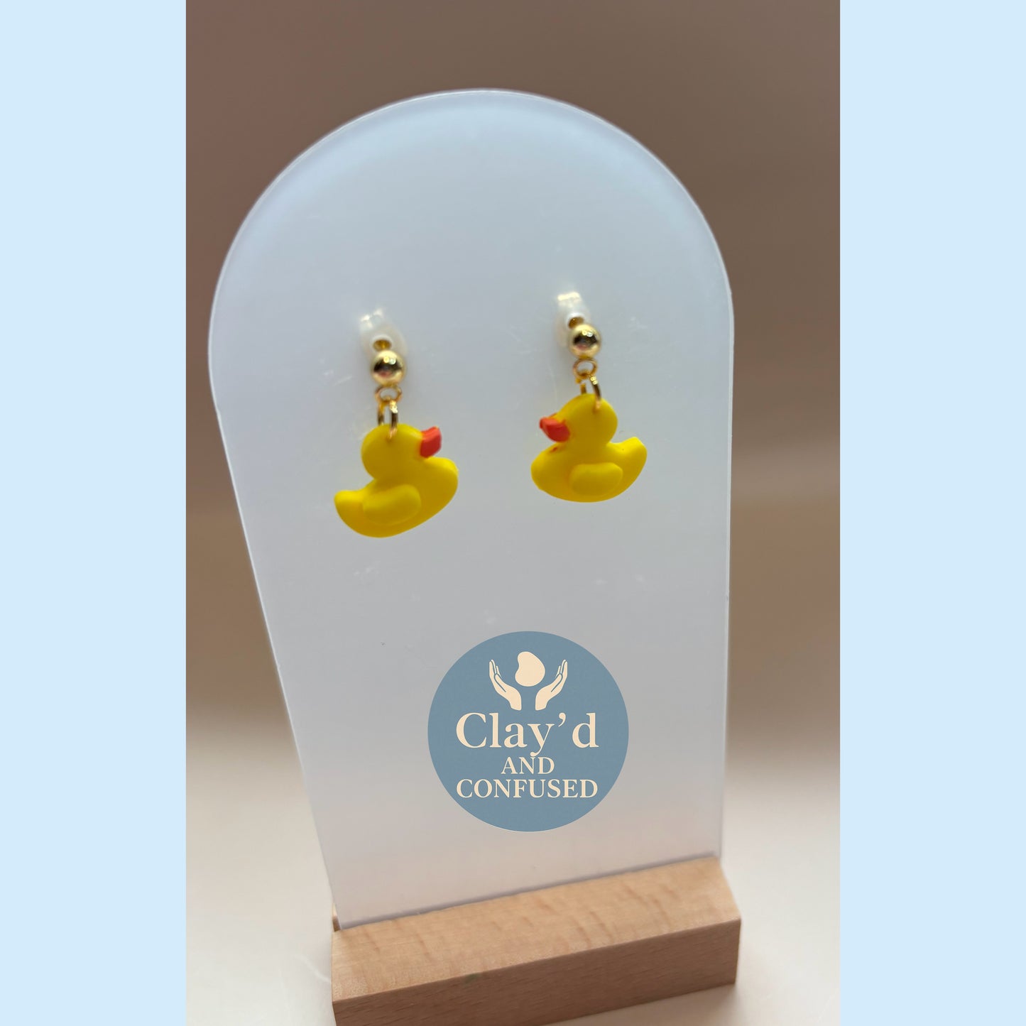 Rubber Ducky Earrings