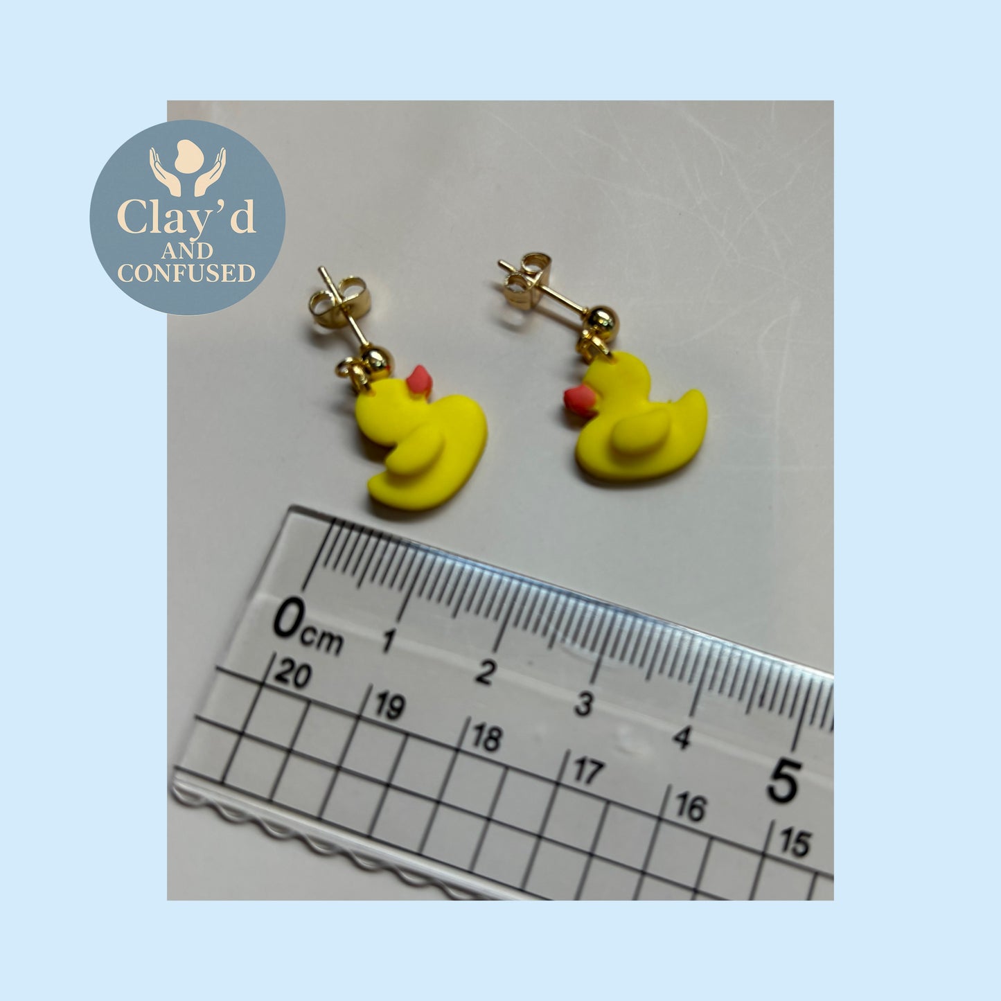 Rubber Ducky Earrings