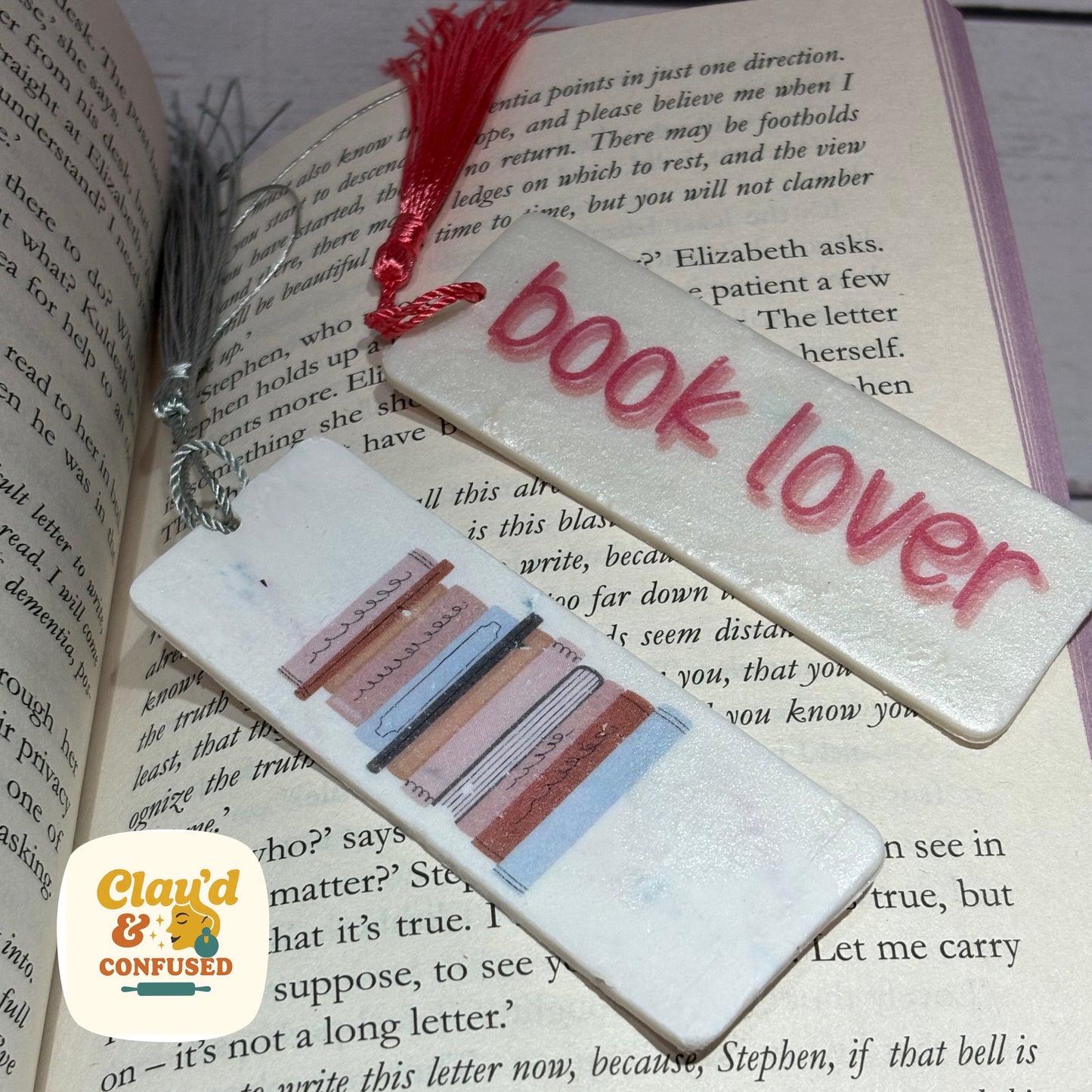 Mini Clay Bookmarks
