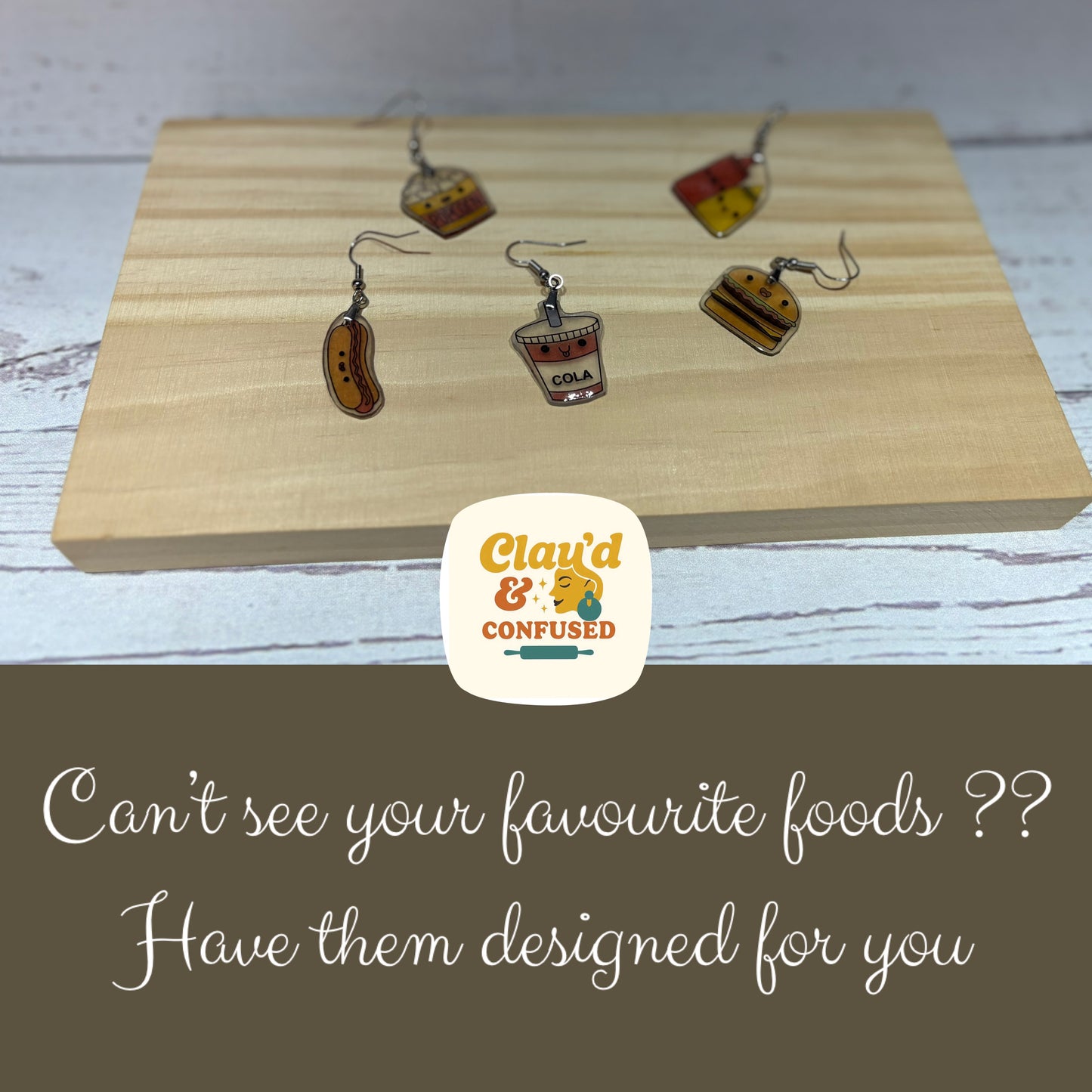 Food Pair Earrings β Mix, Match & Munch!