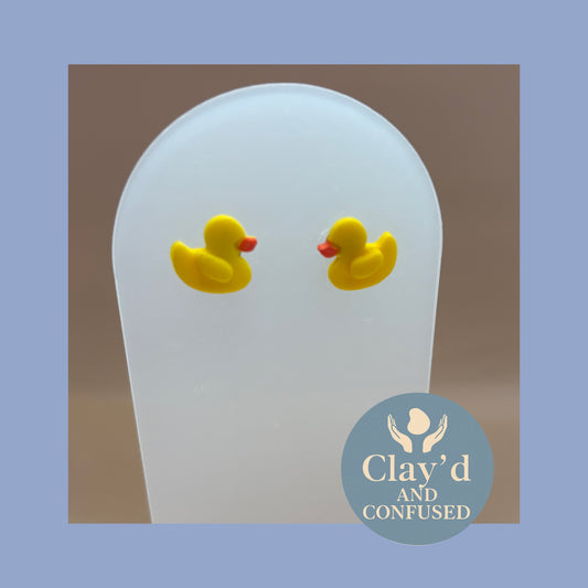 Rubber Ducky Earrings