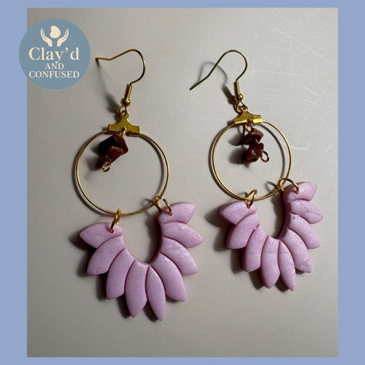 Forest Blush Earring