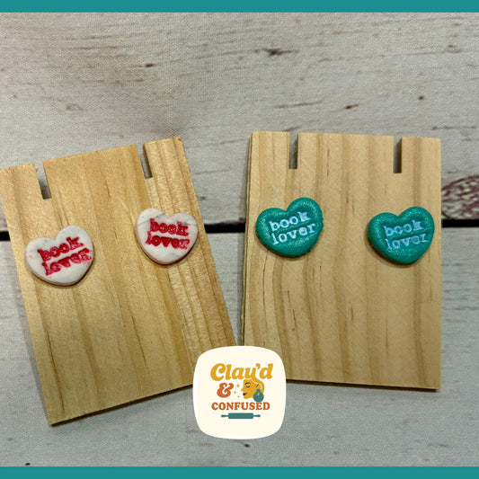 Book Lover Studs