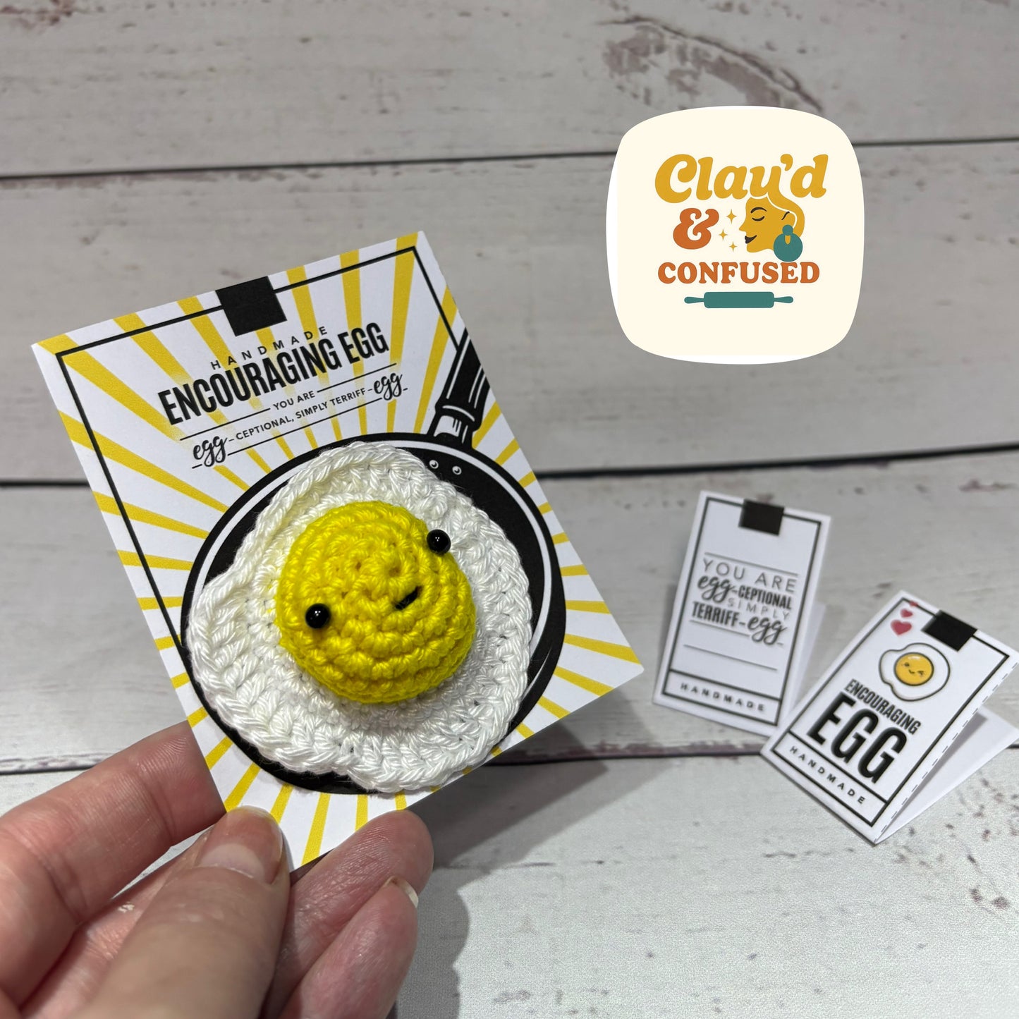 Egg and Bacon - Earrings and Positive Pal