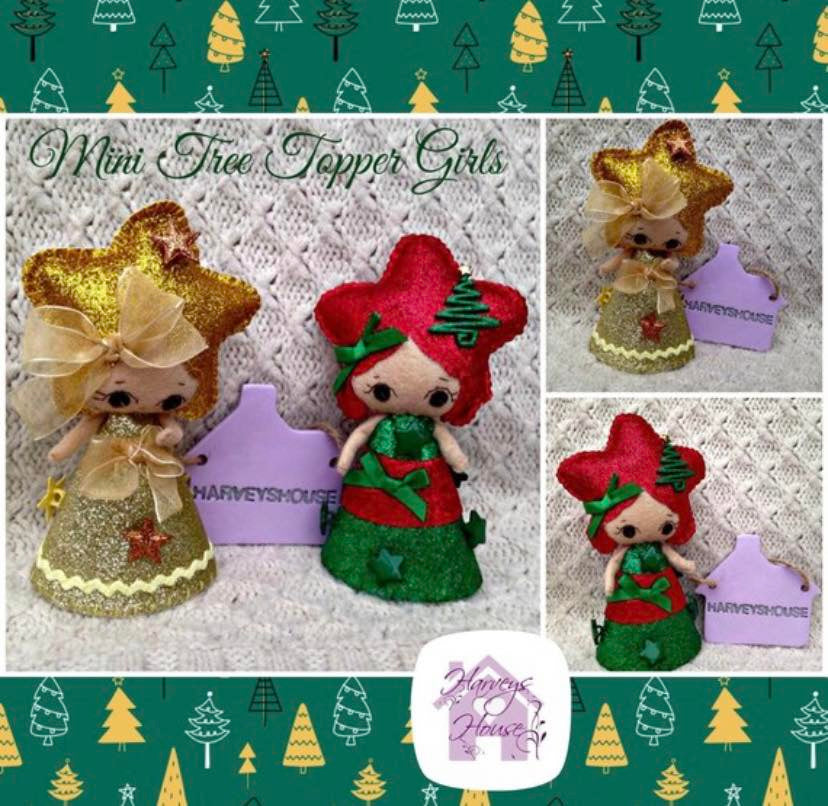 Mini Tree Topper Girls
