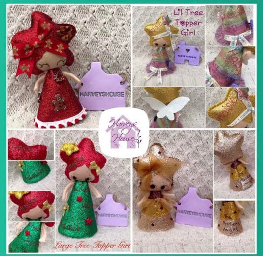 Mini Tree Topper Girls