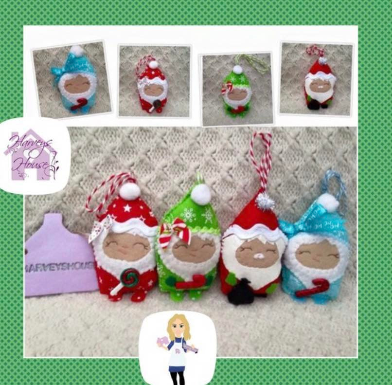Mini Elves Tree Decoration