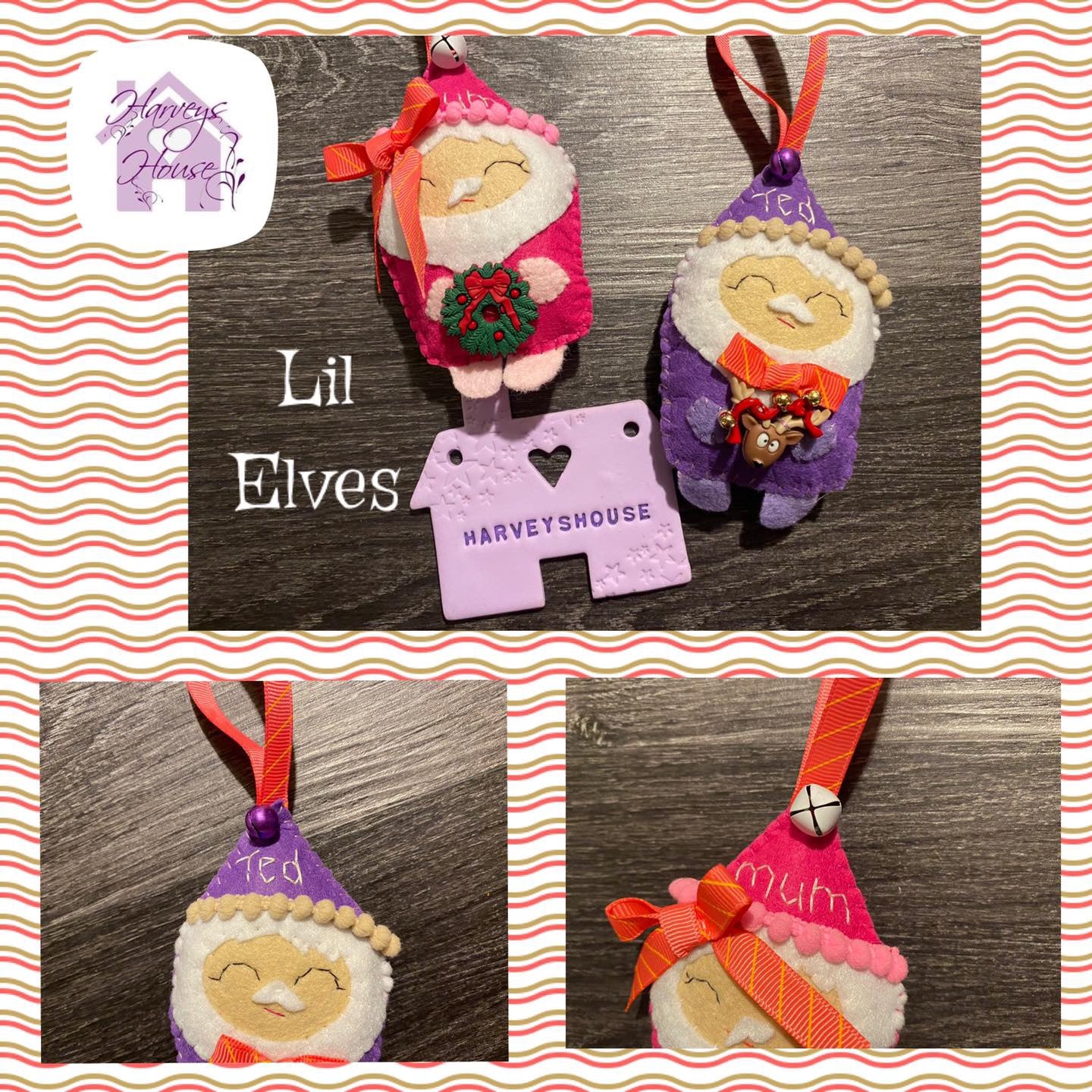 Mini Elves Tree Decoration
