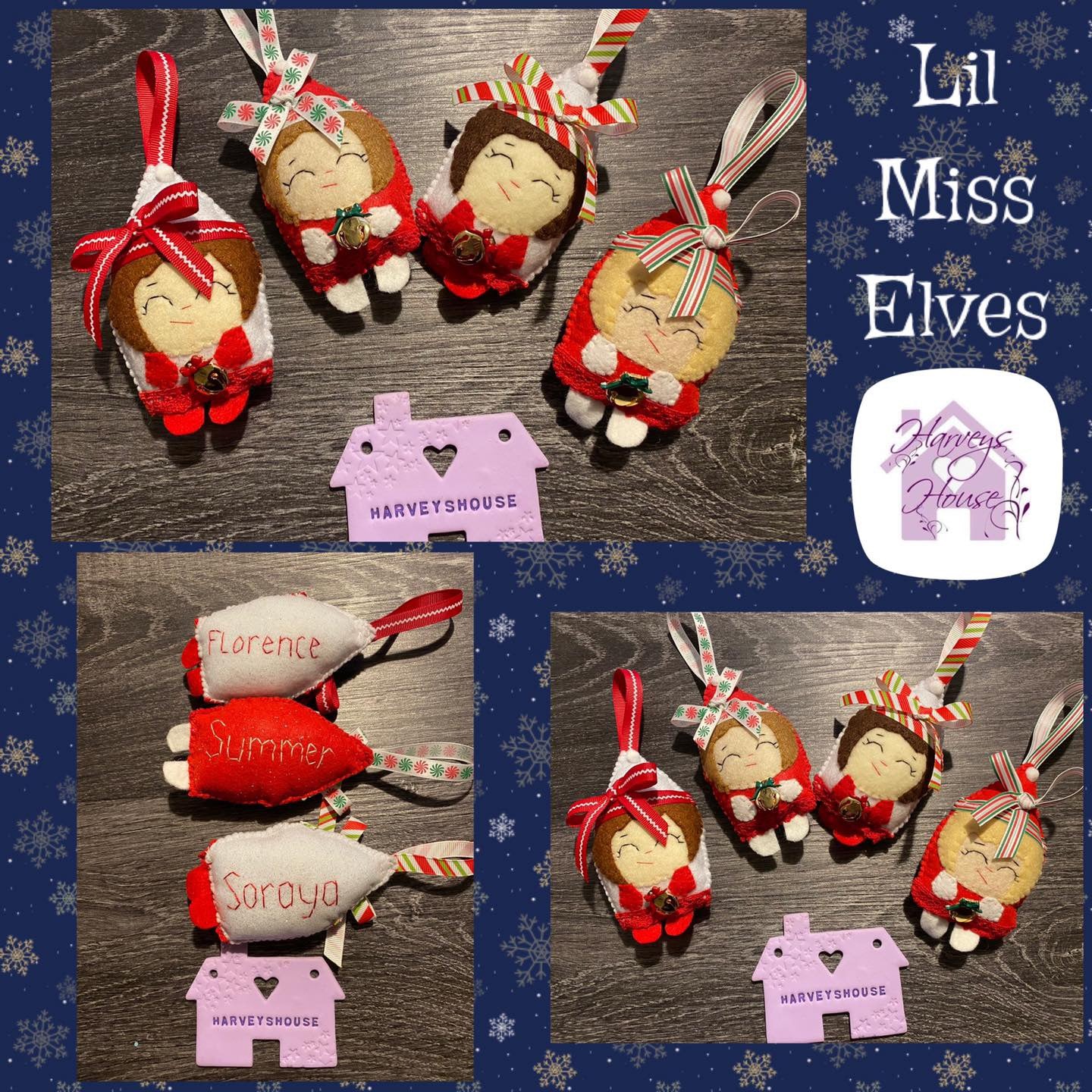 Mini Elves Tree Decoration